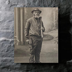 Augustin Lesage metal print mockup