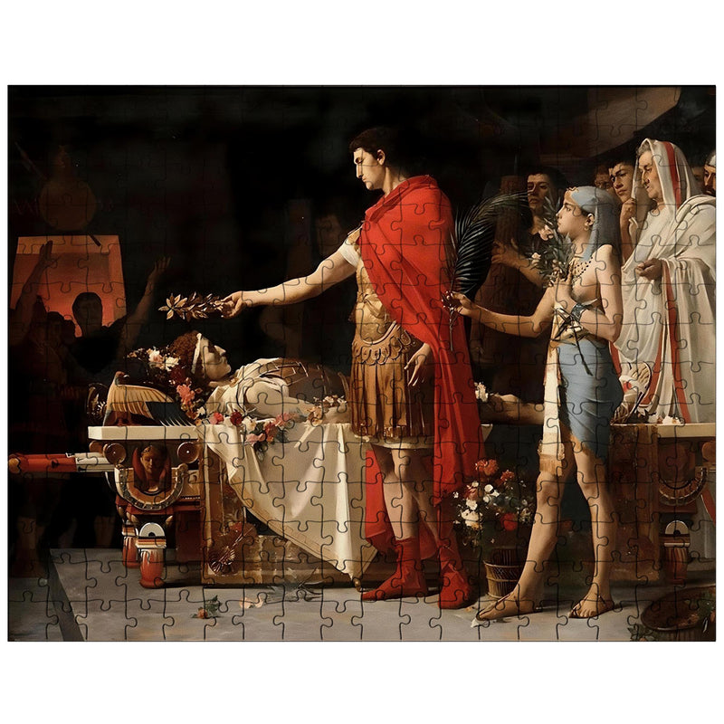 Augustus at the Tomb of Alexander the Great by Lionel Royer jigsaw puzzle
