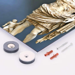 Augustus Caesar metal print mockup