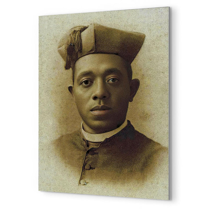 Augustus Tolton metal print mockup