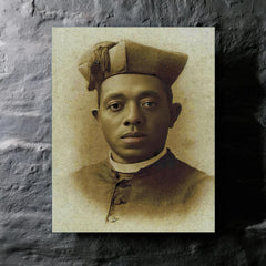 Augustus Tolton metal print mockup
