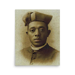 Augustus Tolton poster on a plain backdrop in size 16"x20".