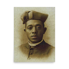 Augustus Tolton poster on a plain backdrop in size 18"x24".