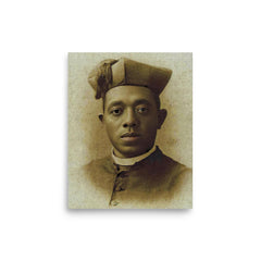 Augustus Tolton poster on a plain backdrop in size 8"x10".