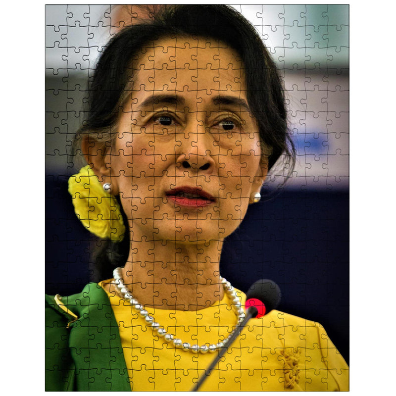 Aung San Suu Kyi jigsaw puzzle