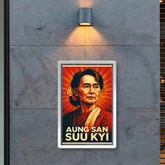 Aung San Suu Kyi poster 2