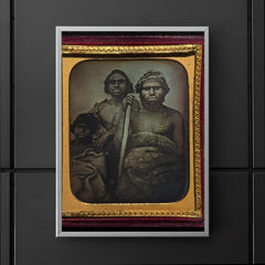 Australian Koori Men by Douglas T. Kilburn, 1847 poster 5