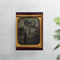 Australian Koori Men by Douglas T. Kilburn, 1847 poster 7