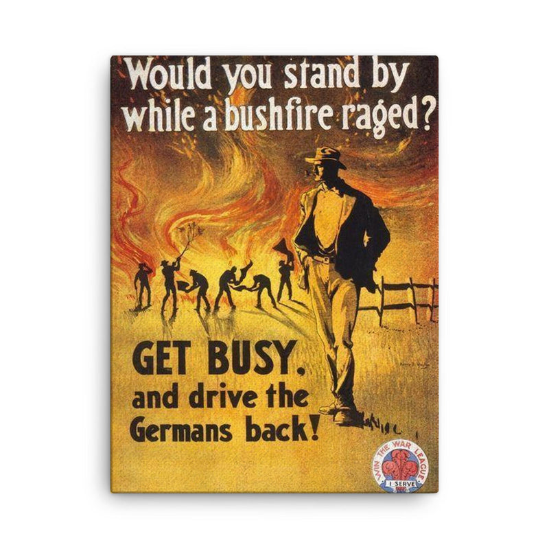 Australian World War I Enlistment Poster: 