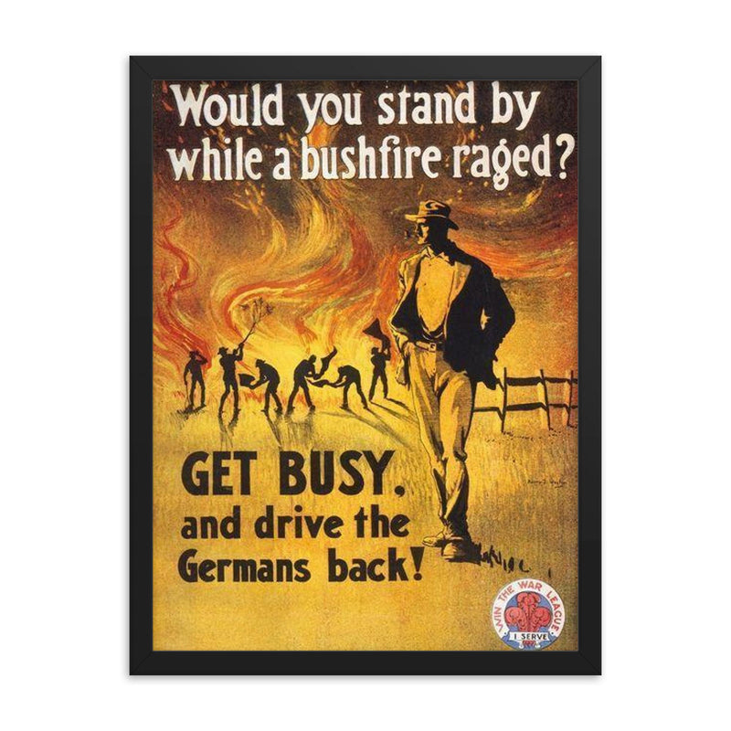 Australian World War I Enlistment Poster: 