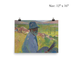 Autoportrait à La Bastide-du-Vert by Henri Martin poster 3