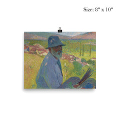 Autoportrait à La Bastide-du-Vert by Henri Martin poster 4