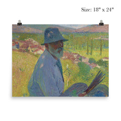 Autoportrait à La Bastide-du-Vert by Henri Martin poster 5
