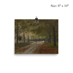 Autumn in the Fitzroy Gardens by John Mather, 1894 poster 4