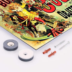 Aux Buttes Chaumont Jouets metal print mockup