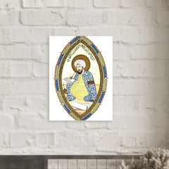 Avicenna - Ibn Sina metal print mockup