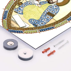 Avicenna - Ibn Sina metal print mockup