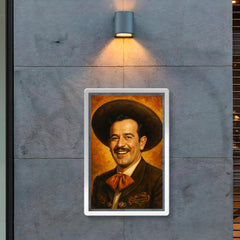 Awesome portrait of Pedro Infante smiling poster 2