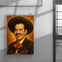 Awesome portrait of Pedro Infante smiling poster 4
