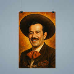 Awesome portrait of Pedro Infante smiling poster 9