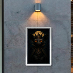 Aye aye lemur presented as nocturnal occult prince poster 2