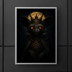 Aye aye lemur presented as nocturnal occult prince poster 5