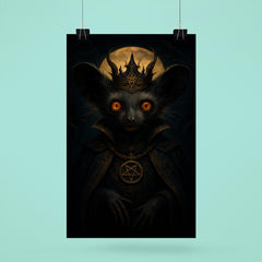 Aye aye lemur presented as nocturnal occult prince poster 6