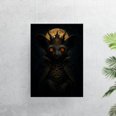 Aye aye lemur presented as nocturnal occult prince poster 7