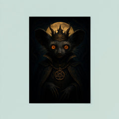 Aye aye lemur presented as nocturnal occult prince poster 8