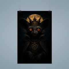 Aye aye lemur presented as nocturnal occult prince poster 9