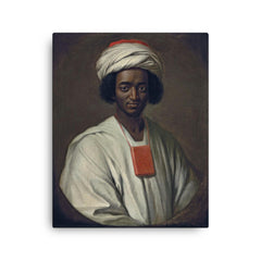 Ayuba Suleiman Diallo canvas print on a plain backdrop in size 16"x20".