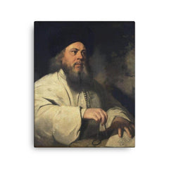 Baal Shem Tov canvas print on a plain backdrop in size 16"x20".