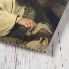 Baal Shem Tov metal print mockup