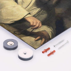 Baal Shem Tov metal print mockup