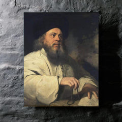 Baal Shem Tov metal print mockup