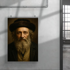 Baal Shem Tov portrait poster 4