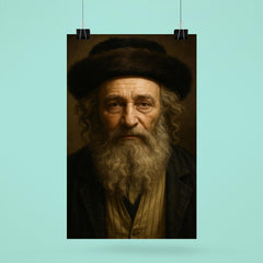 Baal Shem Tov portrait poster 6