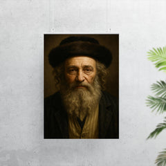 Baal Shem Tov portrait poster 7