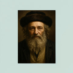 Baal Shem Tov portrait poster 8