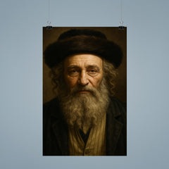 Baal Shem Tov portrait poster 9
