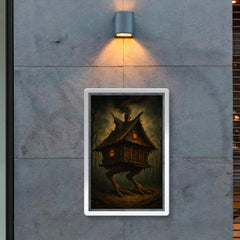 Baba Yaga house on chicken legs poster 2
