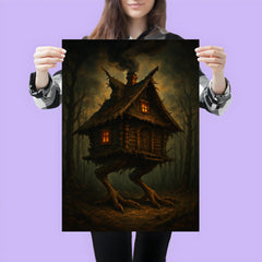 Baba Yaga house on chicken legs poster 3