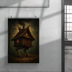 Baba Yaga house on chicken legs poster 4