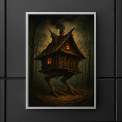 Baba Yaga house on chicken legs poster 5
