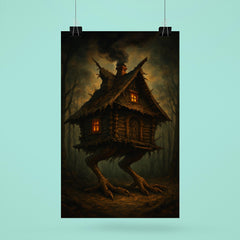 Baba Yaga house on chicken legs poster 6