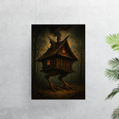 Baba Yaga house on chicken legs poster 7