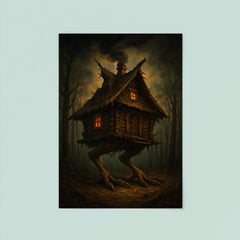 Baba Yaga house on chicken legs poster 8