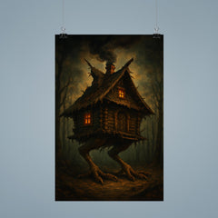 Baba Yaga house on chicken legs poster 9