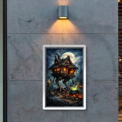 Baba Yaga's hut on chicken legs poster 2