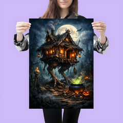 Baba Yaga's hut on chicken legs poster 3